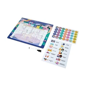 Magnetic Reward Chart Daily Tasks Kids Achievement Reward - Picture 1 of 8