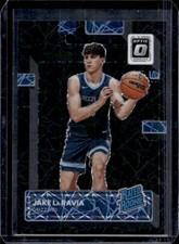 2022-23 Donruss Optic Jake LaRavia Black Velocity Prizm Rated Rookie #12/39