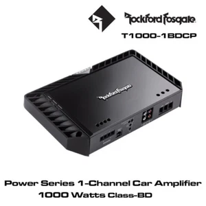 Amplificador de potencia constante Rockford Fosgate Power T1000-1bdCP 1000 vatios clase bd - Imagen 1 de 1
