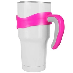 30 Oz Tumbler Handle Anti Slip Travel Mug Grip Cup Holder For Stainless Steel Tu - Picture 1 of 7
