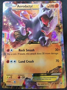 Juego de tarjetas coleccionables Holo Foil Aerodáctilo EX # XY97 XY Black Star Pokémon PL - Imagen 1 de 1