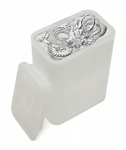 1 Oz 9999% Silver Dragon 2021 Rectangular Perth Mint Bullion Coin - Picture 1 of 2