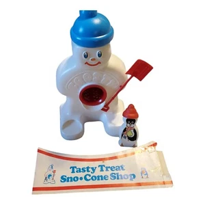 Máquina Hasbro Frosty Sno Man Sno-cone 1977 vintage caja original todo incluido - Imagen 1 de 21