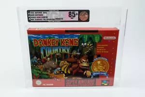 Super Nintendo *Donkey Kong Country* SNES Neu / New VGA 85+ NM+ Spain/Italy Clas - Bild 1 von 9