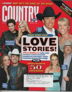 Country Weekly Magazine February 12 2007 Valentine's Love Stories Kelli Pickler - Picture 1 of 3