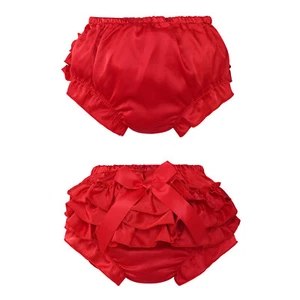 Kids Girls Capris Loose Bloomers Knee Length Bermuda Shorts Summer Leisure Baby - Picture 1 of 16