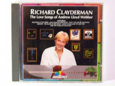 Richard Clayderman - The Love Songs Of Andrew Lloyd Webber Album CD - Bild 1 von 2