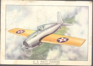 Brown & Williamson - Modern American Airplanes, Series C - 16 - US Navy Fighter - Picture 1 of 1