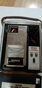 Vintage Amprobe lava 81/82 AC-Volt AMMETER Recorder, with paper rolls, 2 cables - Picture 1 of 4