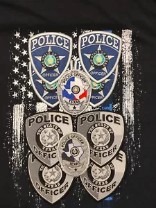 10 Patch Lot. 2 Sets Of Texas patches - Picture 1 of 10