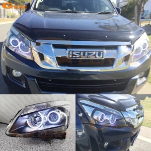 For Isuzu D-Max DMax II 2012 - 2016 Ultra Bright COB Led Angel Eyes Halo Rings - Picture 1 of 14