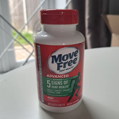 Move Free Advanced Glucosamine, Chondroitin & M S M, 120 Tablets - Изображение 1 из 4