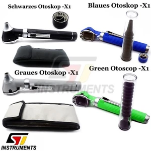 Ensemble d'otoscopes professionnels - Instruments de soins de l'oreille pour lunettes médicales - Photo 1/6