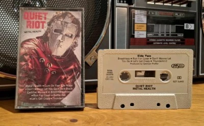 Used 1983 Quiet Riot Metal Health Cassette Tape Metal Hard Rock Spot Tested 📻 - Image 1 of 4