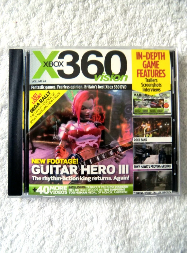 33093 Volume 24 Demo Xbox 360 Vision - Microsoft Xbox 360 (2007)  - Image 1 of 1