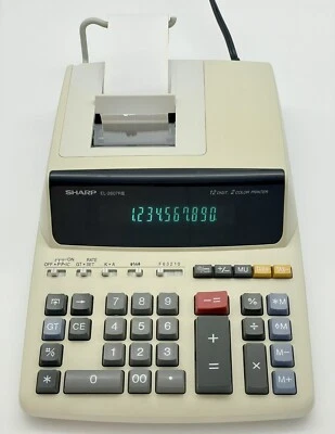 Sharp EL2607RIII Desktop Calculator EL-2607RIII - Image 1 of 4