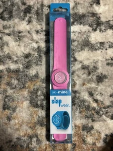 So-Mine Slap Wear Silicone Watch Light Pink #SL-0107 - NEW in Original Packaging - Picture 1 of 4