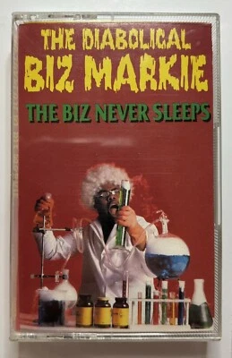 Biz Markie – The Biz Never Sleeps - 1989 US Original Cassette Album - Image 1 of 4