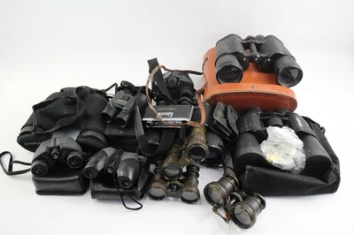 Assorted Vintage Binoculars of Various Brands and Magnifications Job Lot - Image 1 of 4