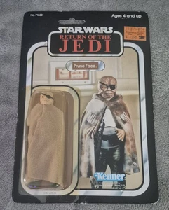 1984 Kenner Star Wars ROTJ Prune Face 77 Back A Sealed MOC Nice Condition Rare - Picture 1 of 8
