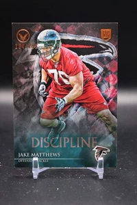 Jake Matthews, Atlanta Falcons, 2014 Topps Valor, Discipline, RC, 164/299, #116 - Picture 1 of 2