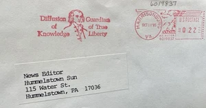 US University Meter Cover(38) +1985 James Madison Univ +Guardian of the Liberty - Picture 1 of 3