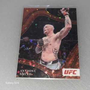 #90/99 2022 Panini Select UFC Octagonside Anthony Smith #228 Red Disco Prizm - Picture 1 of 2