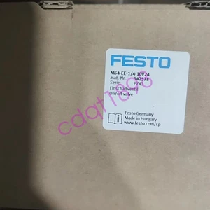 1 pieza nuevo Festo MS4-EE-1 4-10V24 válvula de encendido y apagado en caja nuevo envío gratuito - Imagen 1 de 3