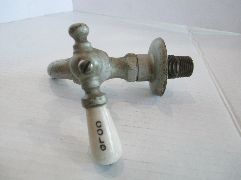 Grifo de baño ONE STERLINE ANTIGUO/VINTAGE GRIFO DE AGUA FRÍA A13 Foto 1 de 4