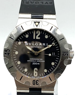 Bvlgari Diagono Scuba SD38S Chronograph Automatic Mens Watch Excellent+ - Image 1 of 4