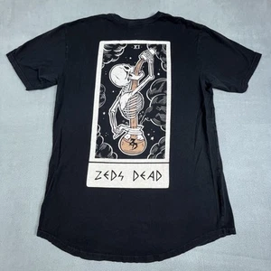 Zeds Dead Shirt Adult L Black Short Sleeve Music Band Dance EDM Festival Mens - Picture 1 of 9