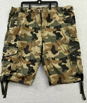 Pantalones Cortos Southpole Para Hombres 46 Camuflaje Sueltos Carga Militar Ropa de Calle Hip Hop Foto 1 de 4