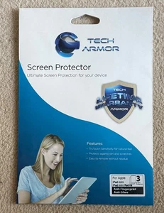 Protection d'écran IPAD MINI/IPAD MINI RETINA Tech Armour - Anti éblouissement/empreintes digitales - Photo 1/4