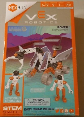 Hex Bug Vex Robotics Rover Explorer Construction Kit 70+ Pieces -NEW - Image 1 of 2