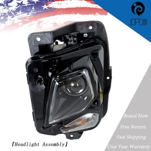 Ajuste para Chevy Blazer 2019-2021 HID LH/Faro de conductor Faro Lente transparente Negro - Imagen 1 de 12