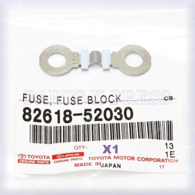 OEM GENUINO TOYOTA ECHO 2000-05 SCION xA/xB 2004-06 FUSIBLE PRINCIPAL 120 Amp 8261852030 Foto 1 de 4