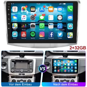 Android 11 Autoradio GPS Navi Wifi 32GB für VW Passat B6 B7 CC Magotan 2011-2015 - Bild 1 von 12