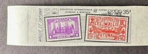 WALLIS & FUTUNA 1992 STAMP ON STAMP IMPERF MNH STAMPS ON STAMPS CANADA 19670-3 - Picture 1 of 1