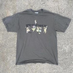 Vintage Where The Wild Things Are Shirt Olive Green Size L M And O Knits - Picture 1 of 6