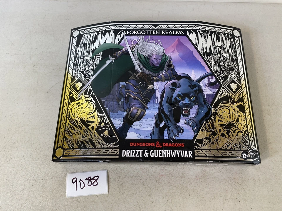 Hasbro Dungeons & Dragons Forgotten Realms Drizzt & Guenhwyvar 6 in Action Figure - F1238