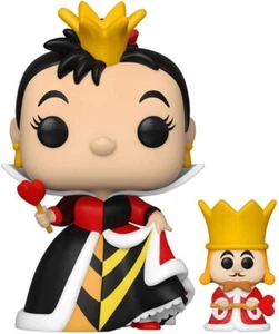 Funko 55740 POPandBuddy Disney Alice 70th Queen wKing - Picture 1 of 2