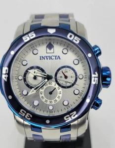 INVICTA PRO DIVER MASTER OF THE OCEANS Men’s 200m Stainless Steel 48mm Chrono - Picture 1 of 12