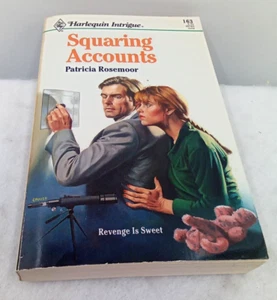 Harlequin Intrigue Paperback Squaring Accounts P Rosemoor #163 1991 Preowned - Bild 1 von 3