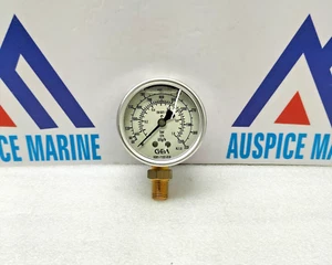 Gea 0001-1157-610 Pressure Gauge 0-1 BAR400-1200 l/h60-320 USg/h - Picture 1 of 9
