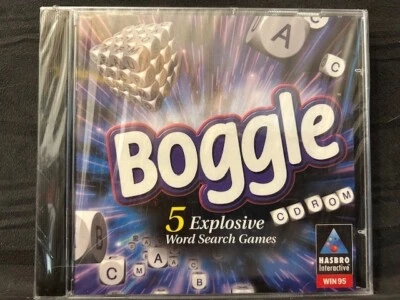 Boggle PC CD-ROM Game Windows 95 NEW SEALED - Image 1 of 2