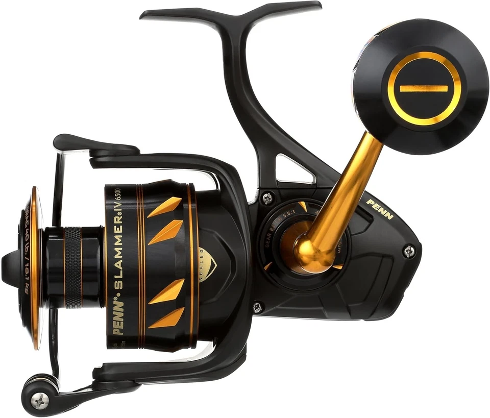 PENN International Slammer IV Spinning 6500 Both Handed Full Metal Fishing Reel