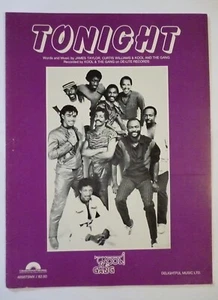 TONIGHT Sheet Music KOOL & THE GANG 1983 - Picture 1 of 2