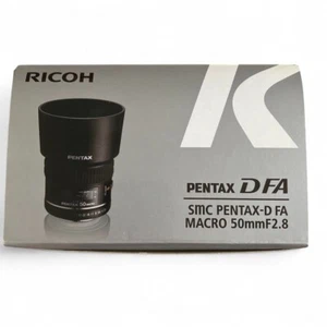 PENTAX D FA 50mm F2.8 MACRO Single Focus Lens K-Mount Camera APS-C Format - Picture 1 of 9