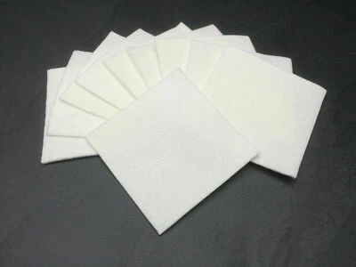 Aquarium Cleaning Pads Glass X 10, Acrylic Fish Tank Wipes Compatible with biorb - Image 1 of 2