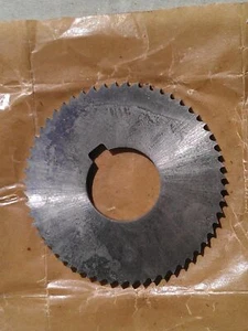 HSS Slitting cutter 1 3/4" x 5/8" bore:1/32 1/16 .051 05 048 045 04 .032 024 014 - Imagen 1 de 1